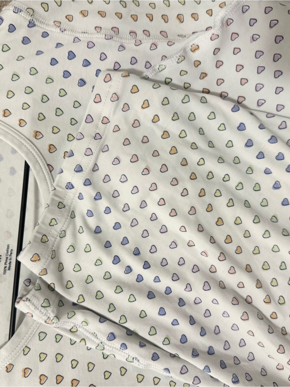 Roller Rabbit Rainbow Hearts PJ Set - Picture 5 of 5